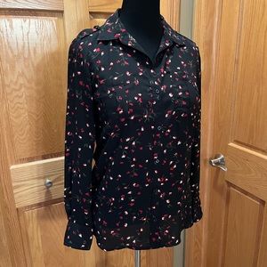 Banana Republic Flowy Floral Top